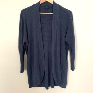 Women’s Barefoot Dreams Cozy Chic Ultra Lite Sweater Cardigan Blue XS